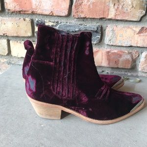 Velvet Free People Booties